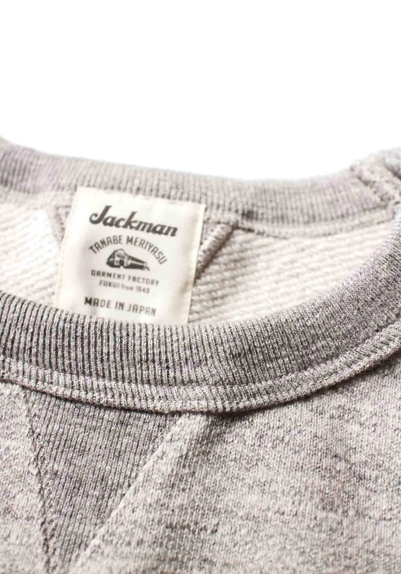 Jackman - GG Sweat Crewneck in Heather Grey