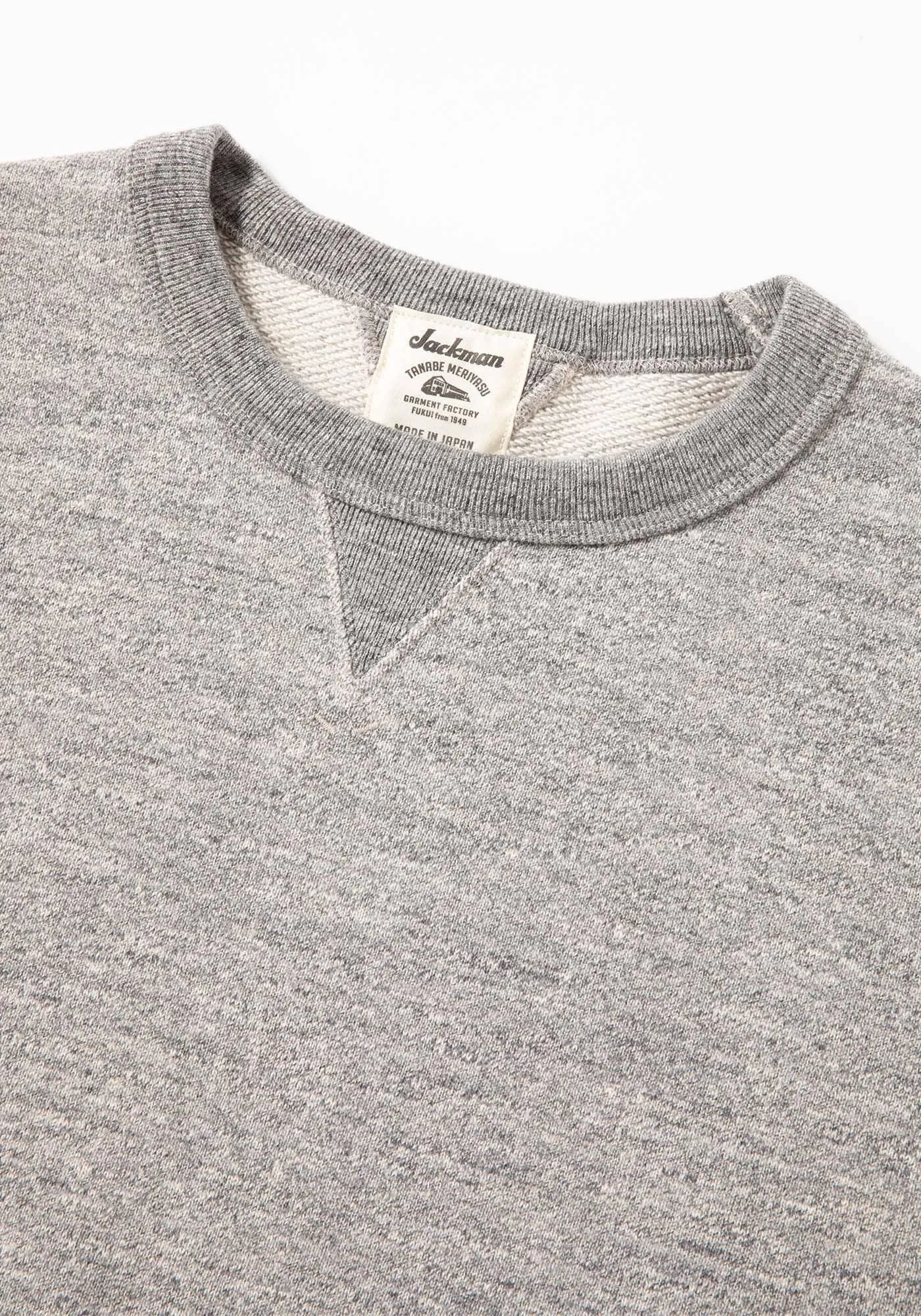 Jackman - GG Sweat Crewneck in Heather Grey