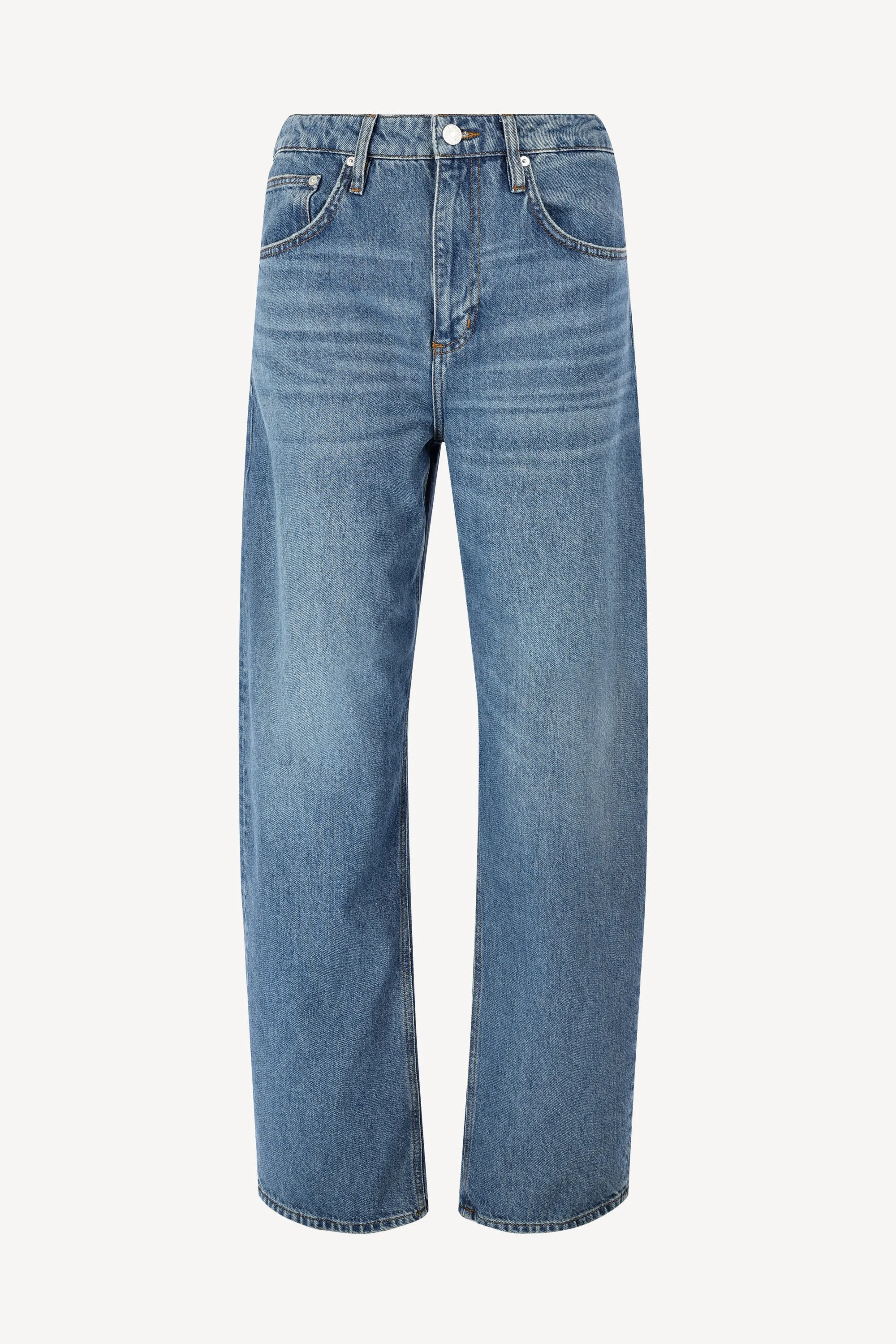 Jeans Long Barrel in Caramia