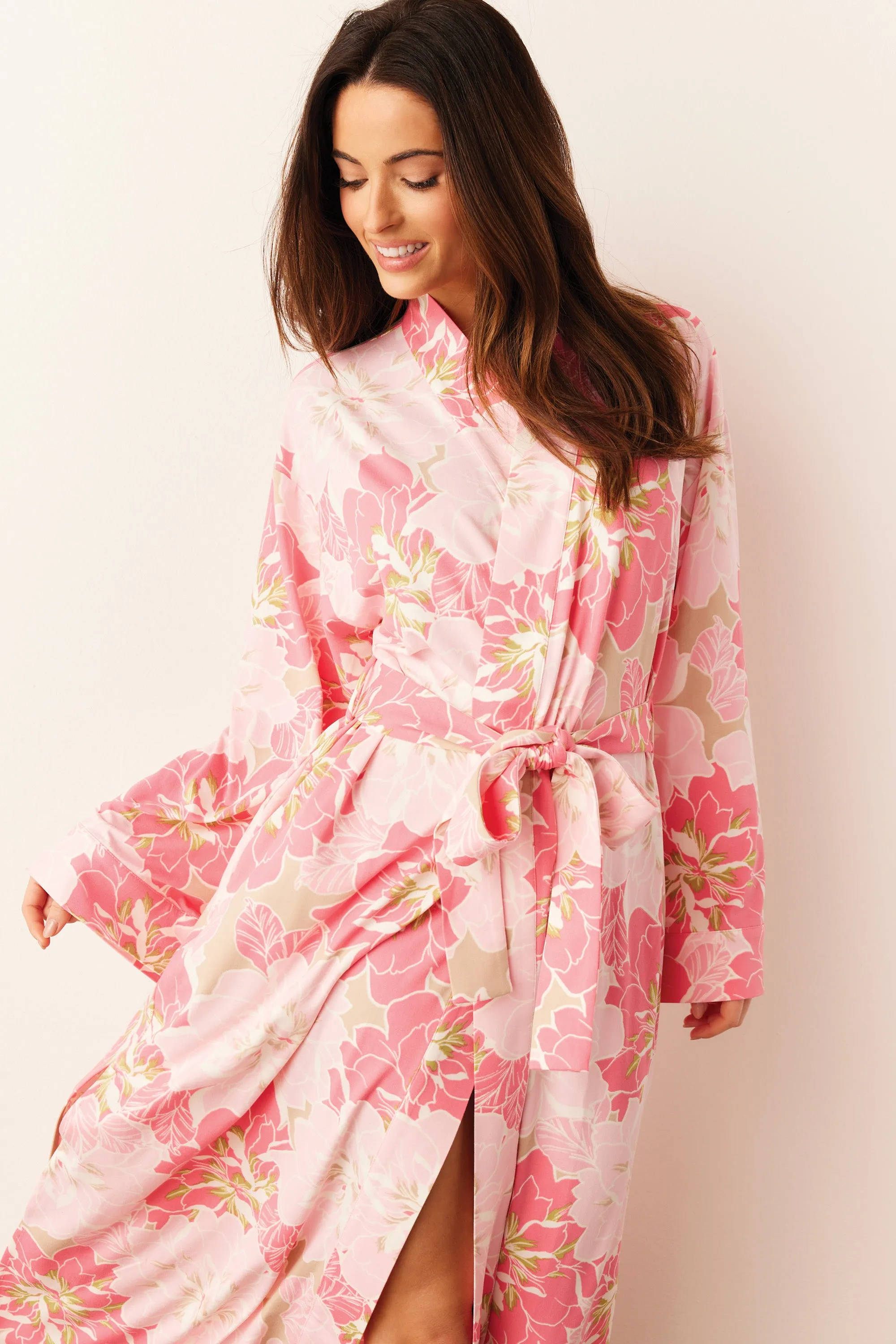 Kaia Kimono Robe | Dahlia