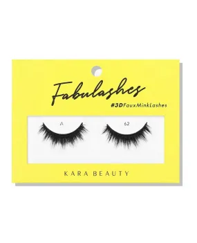 Kara Beauty 3D Faux Mink Eyelashes-A62