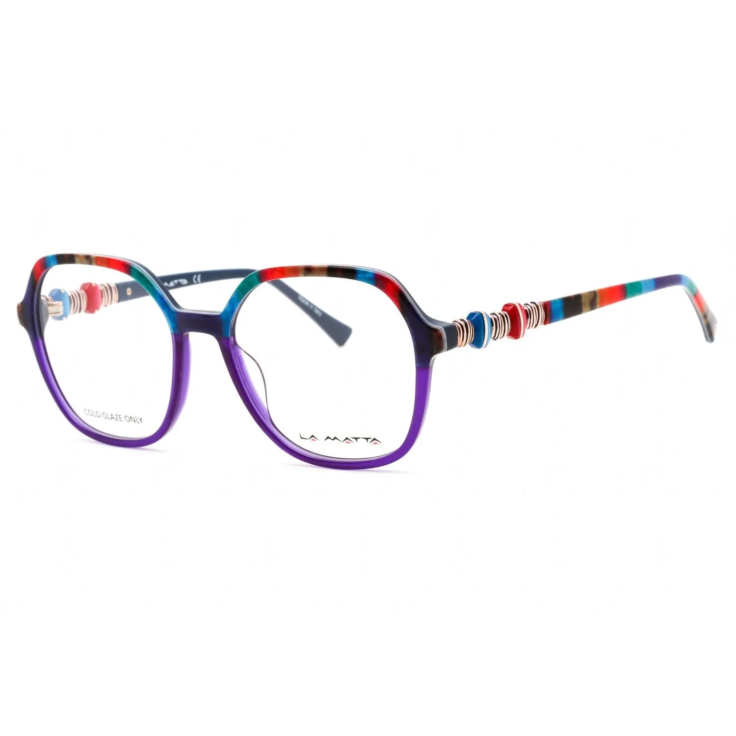 La Matta LMV3309 Eyeglasses Violet/other / Clear Lens