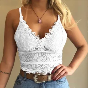 Lace Floral Bralette