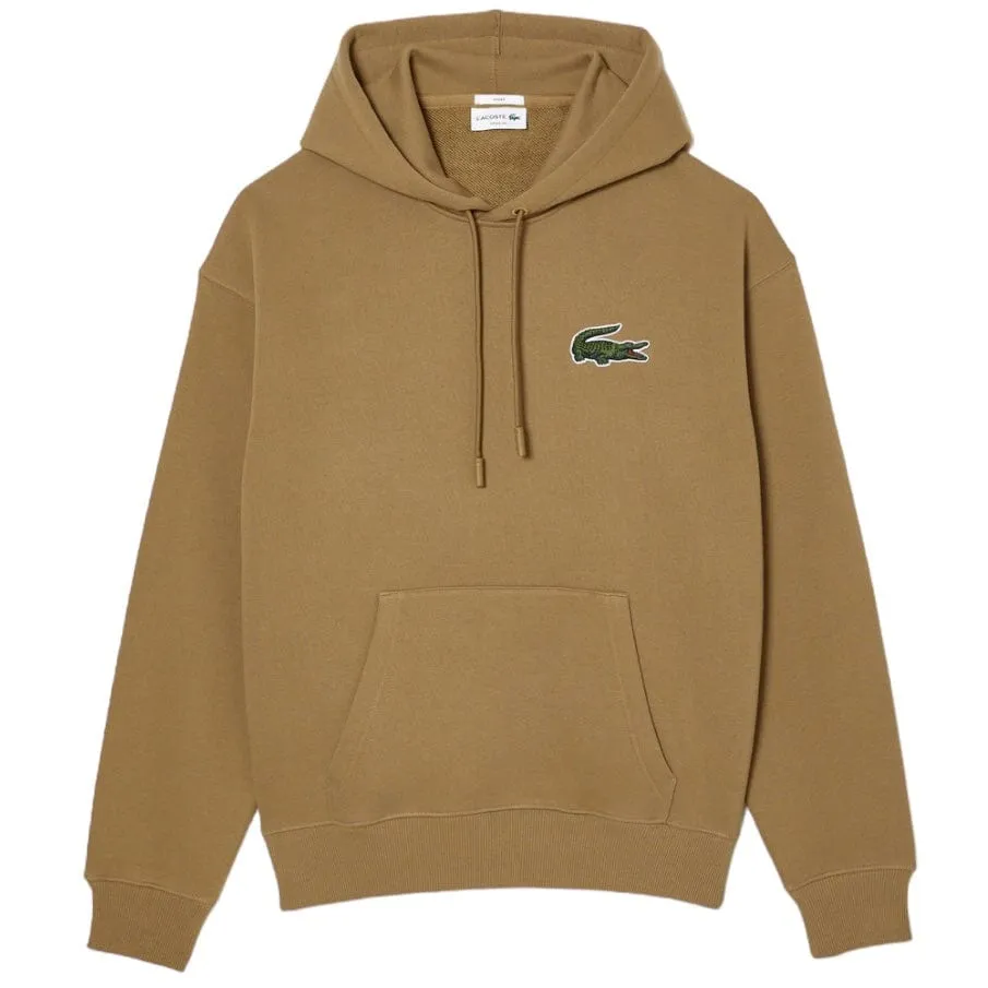 Lacoste Loose Fit Hooded Sweatshirt (Brown) SH6404-51