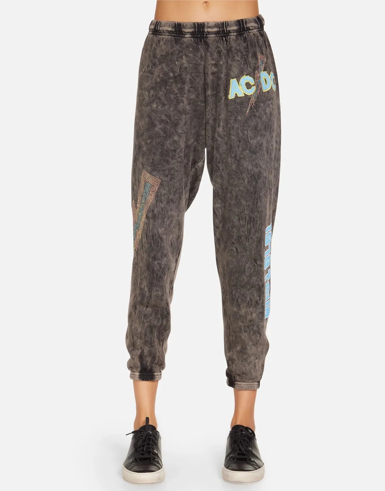 Lauren Moshi Alana ACDC 1978 Tour Sweatpants