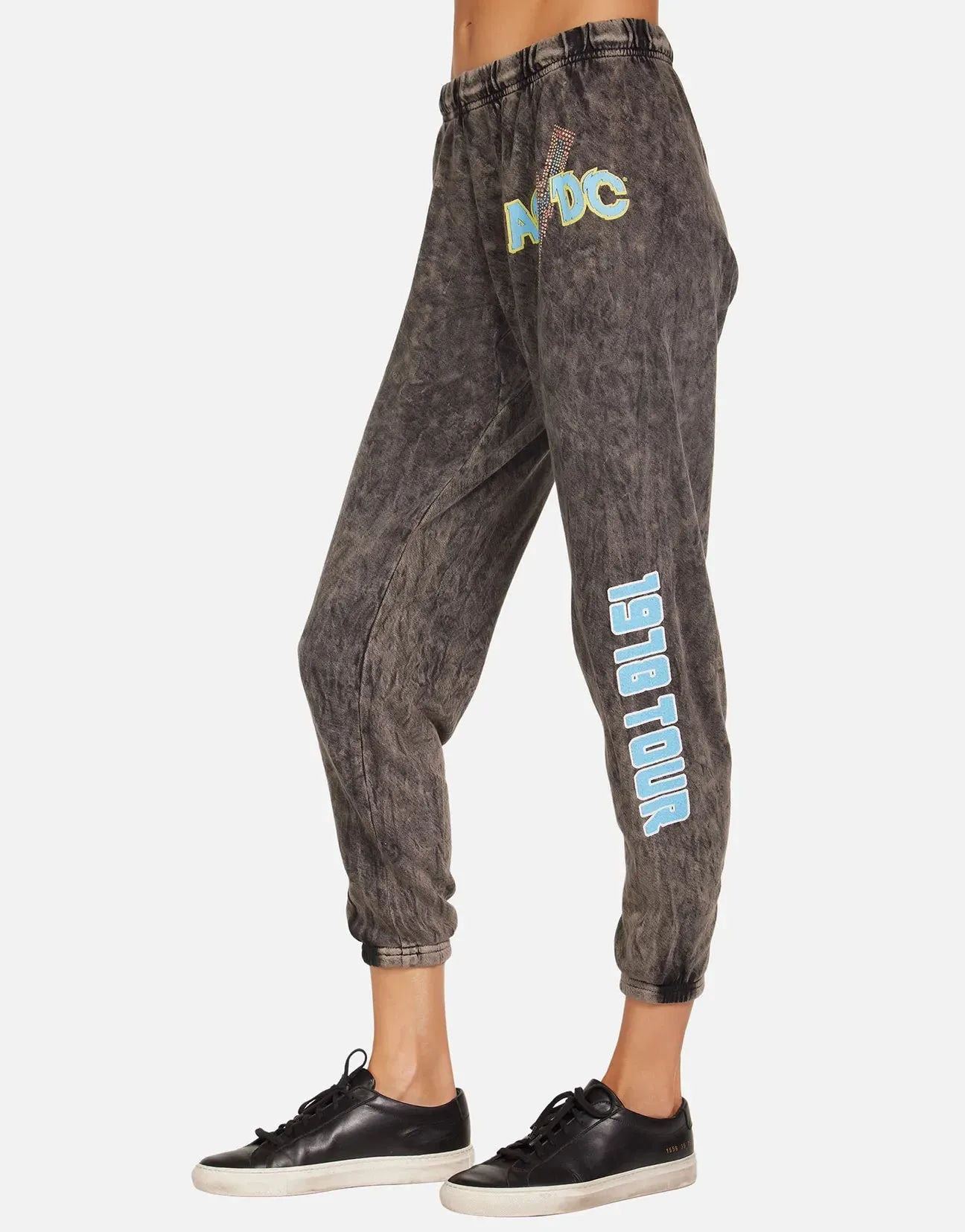 Lauren Moshi Alana ACDC 1978 Tour Sweatpants