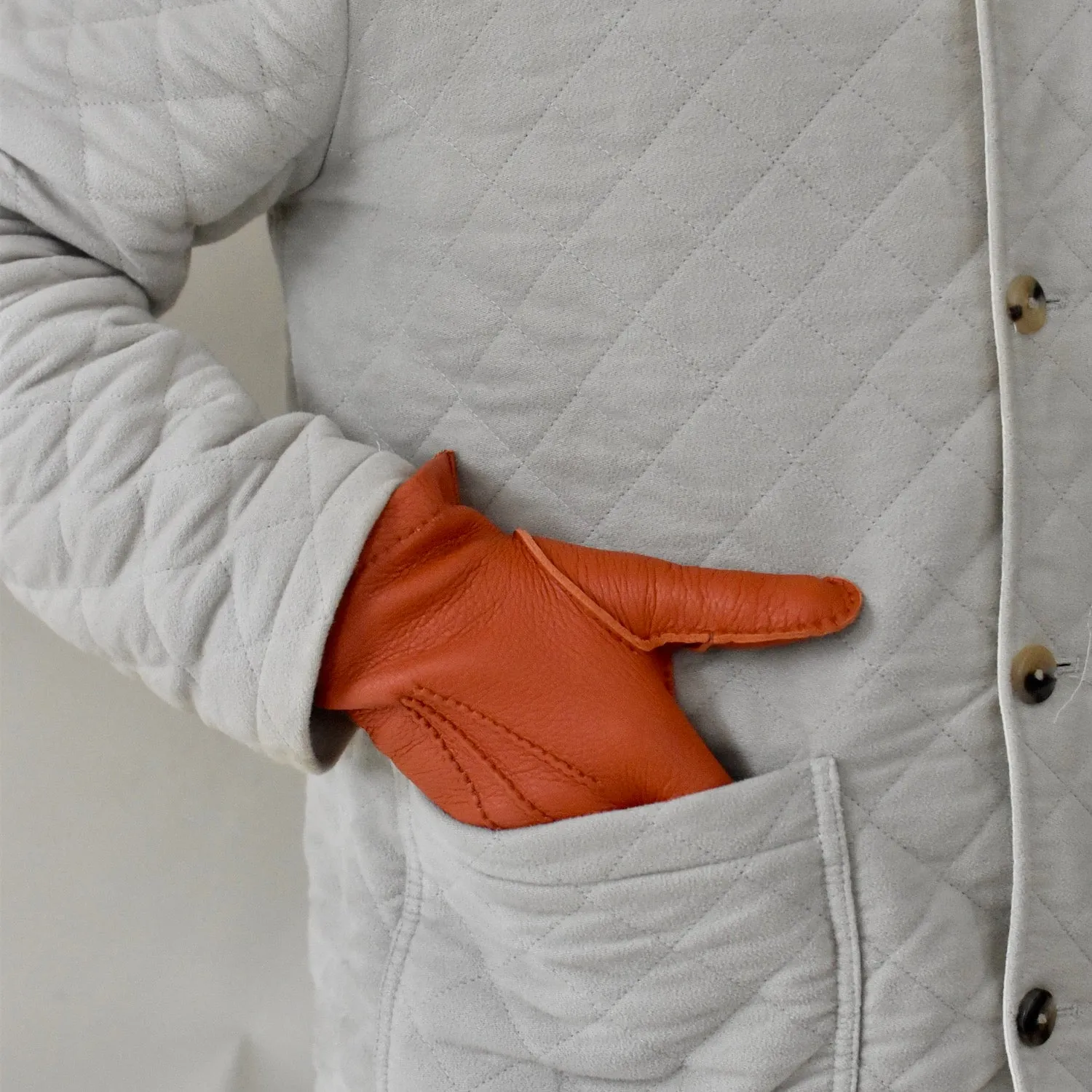 Les Gants Cuir de Cerf Cretone