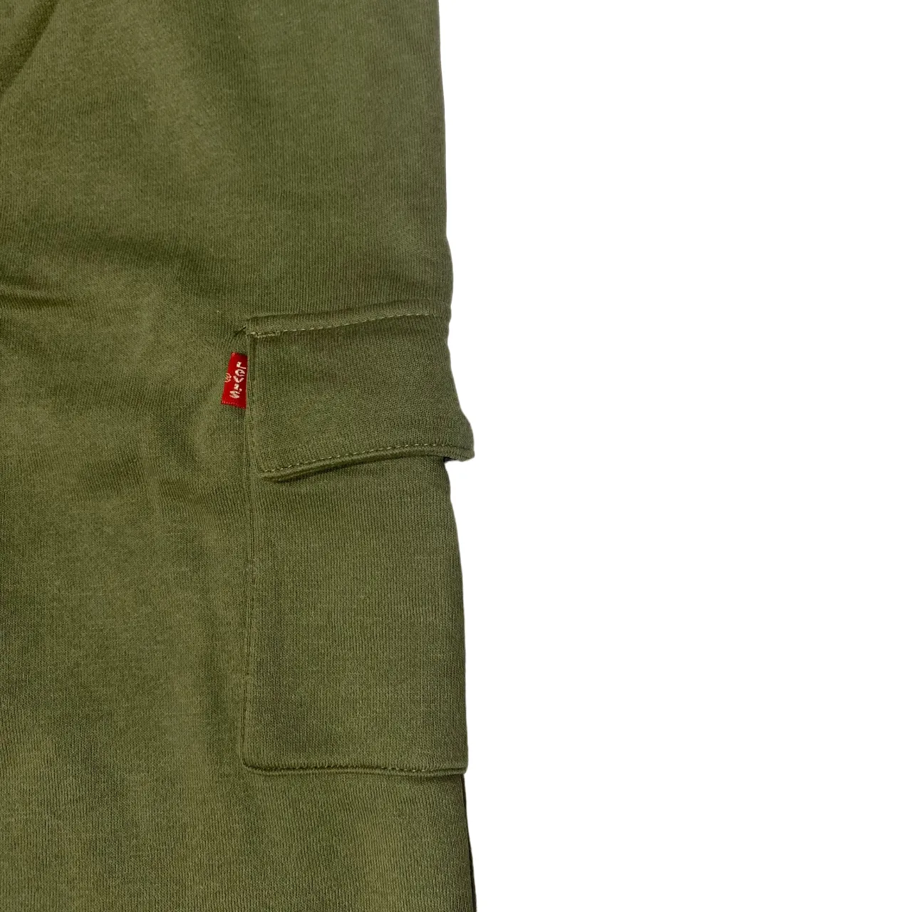 Levi's Kids boys' sports trousers with big pockets 9EJ211-E6U olive