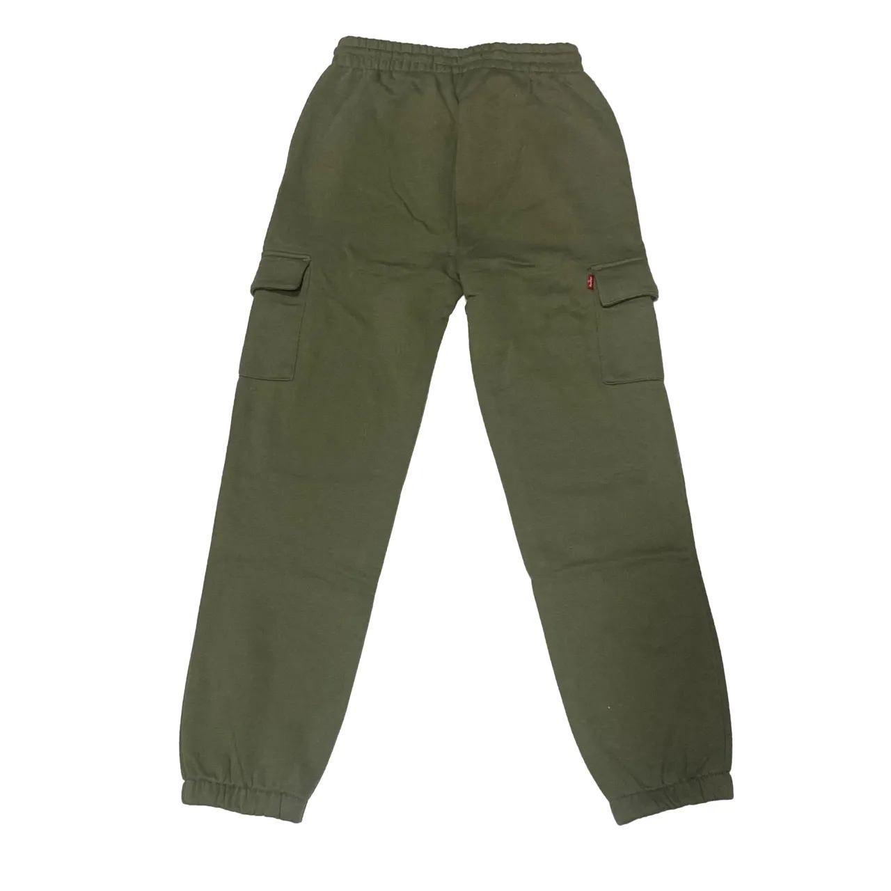 Levi's Kids boys' sports trousers with big pockets 9EJ211-E6U olive