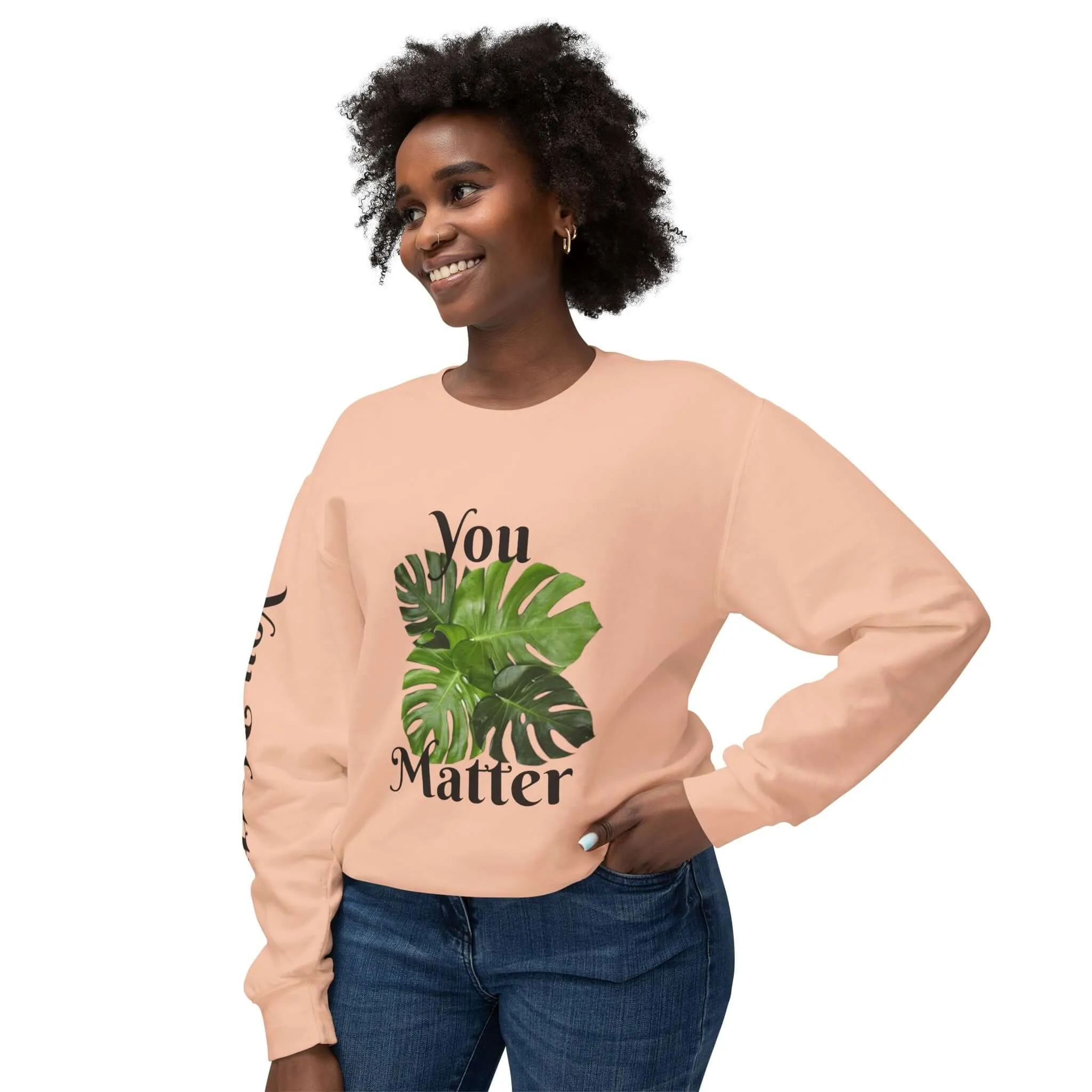 Lightweight Crewneck Sweatshirt | You Matter