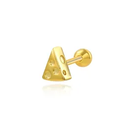 Little Cheese Screw Back Earring