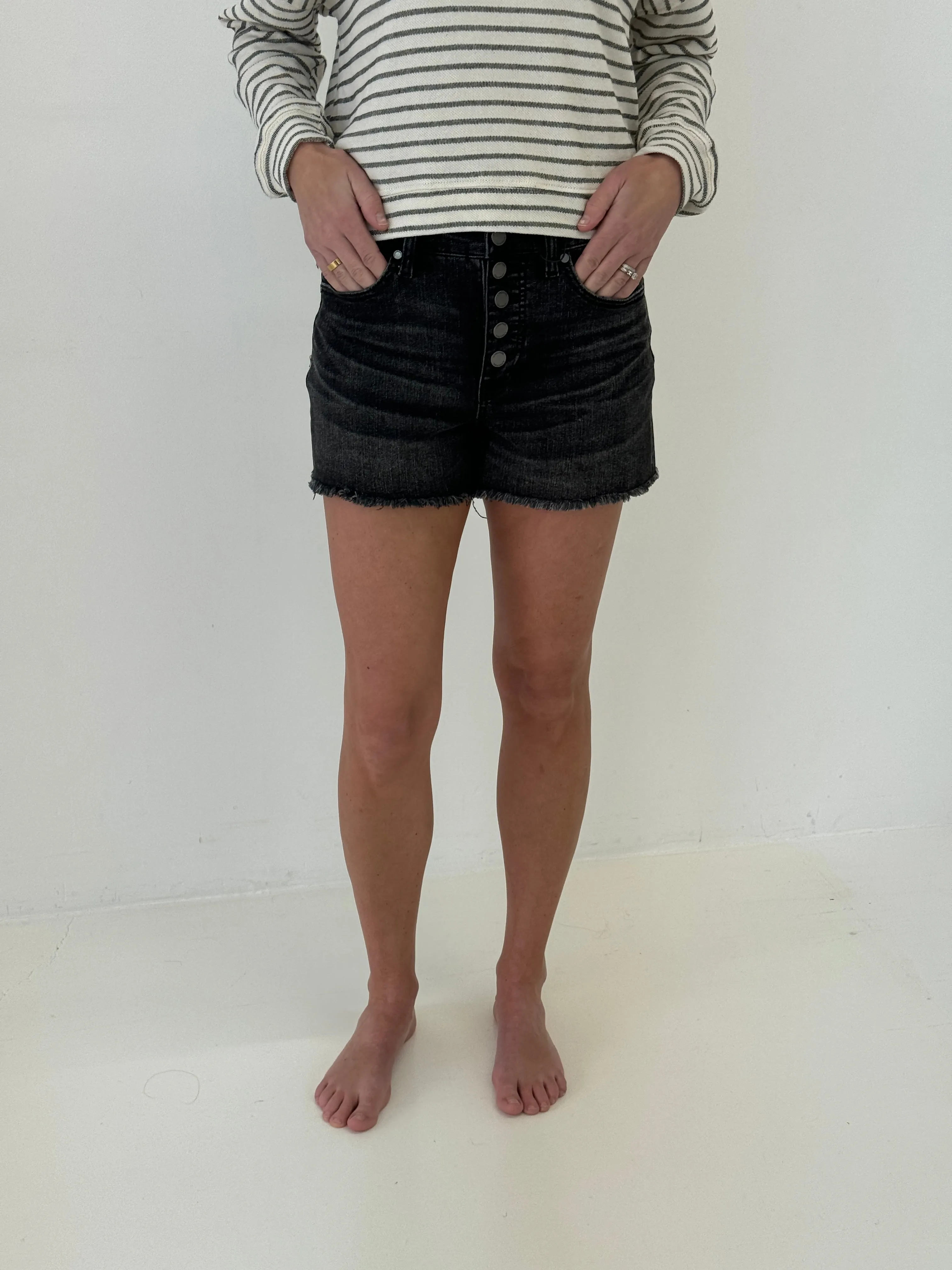 Liverpool Christine Shorts in Rawlins Wash