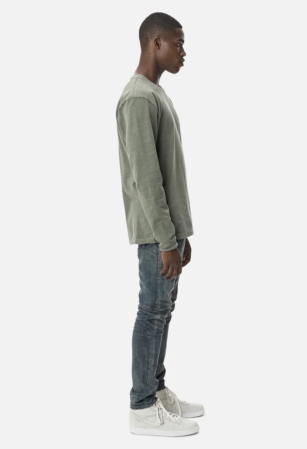 LS Classic Tee / Washed Army