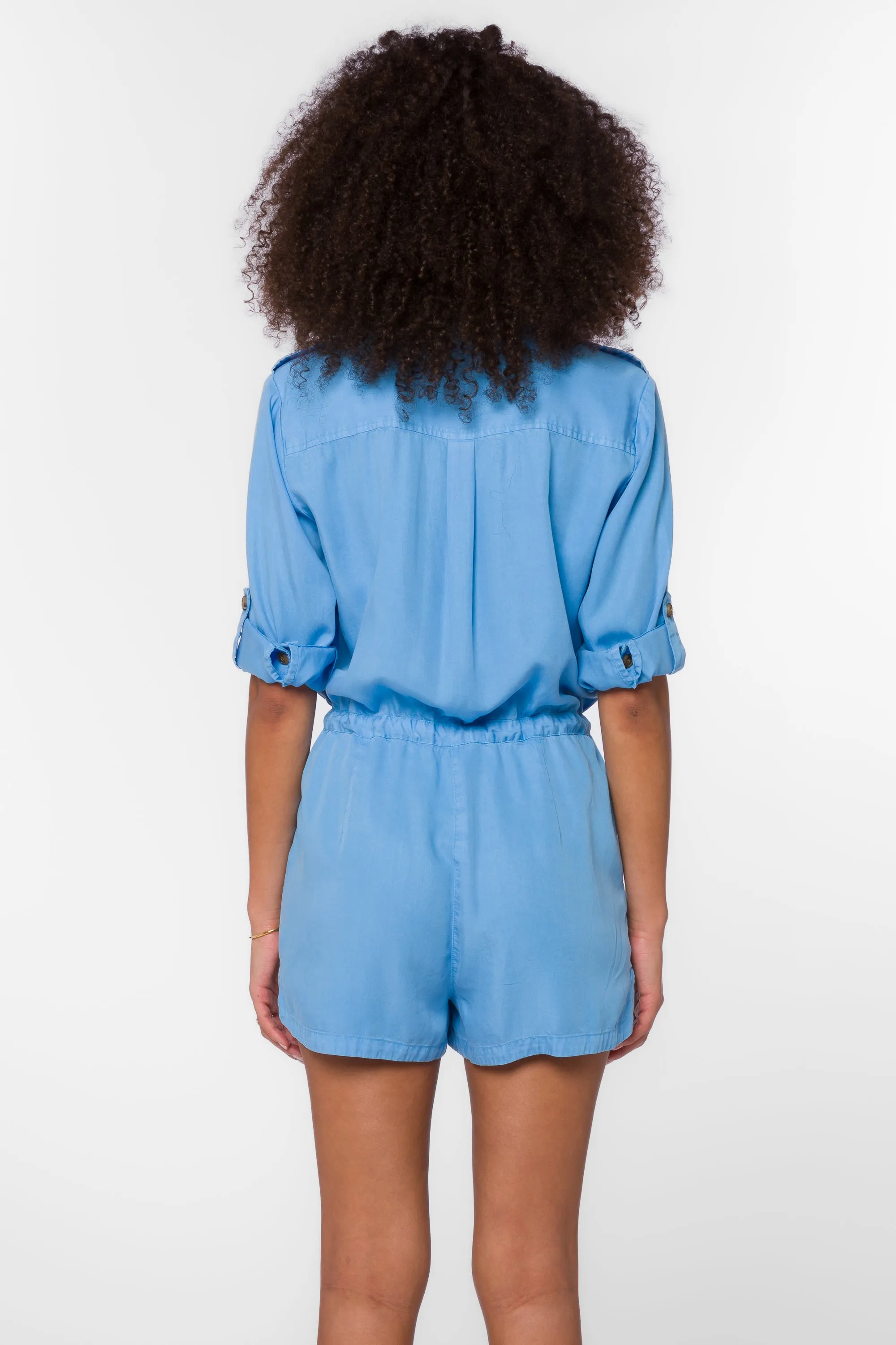 Luba Polar Blue Romper