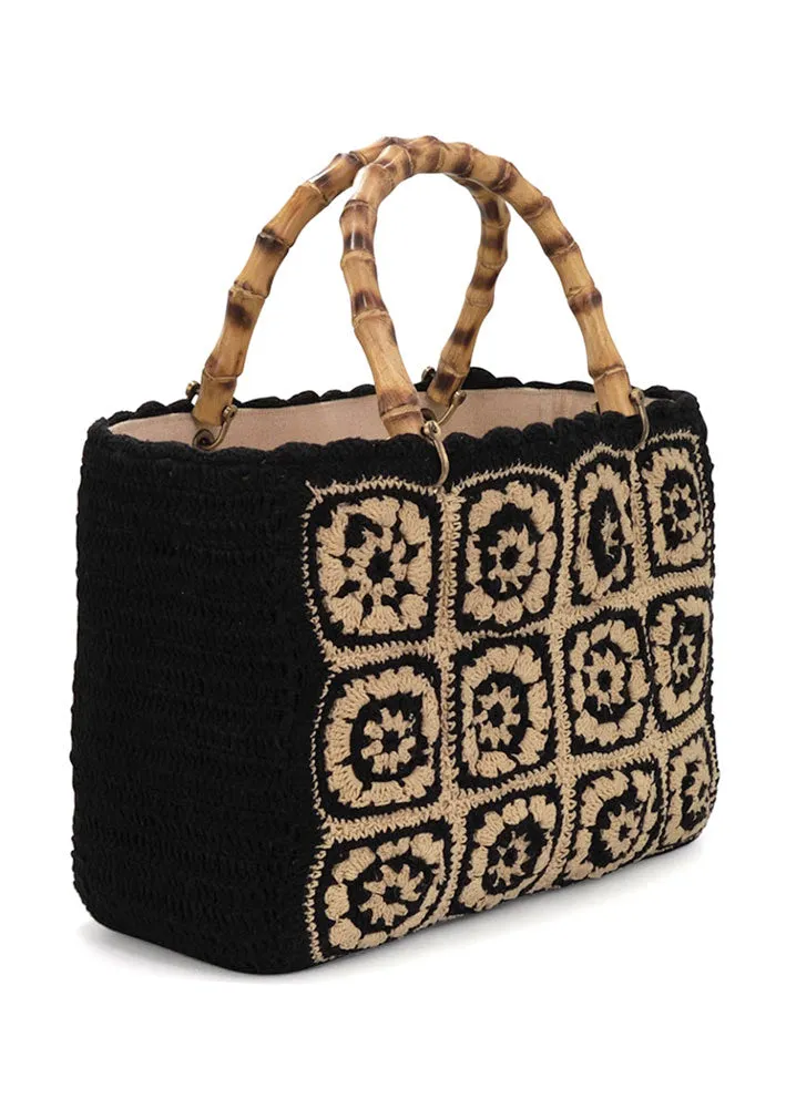 Luna Moon Matala Mid Tote - Black