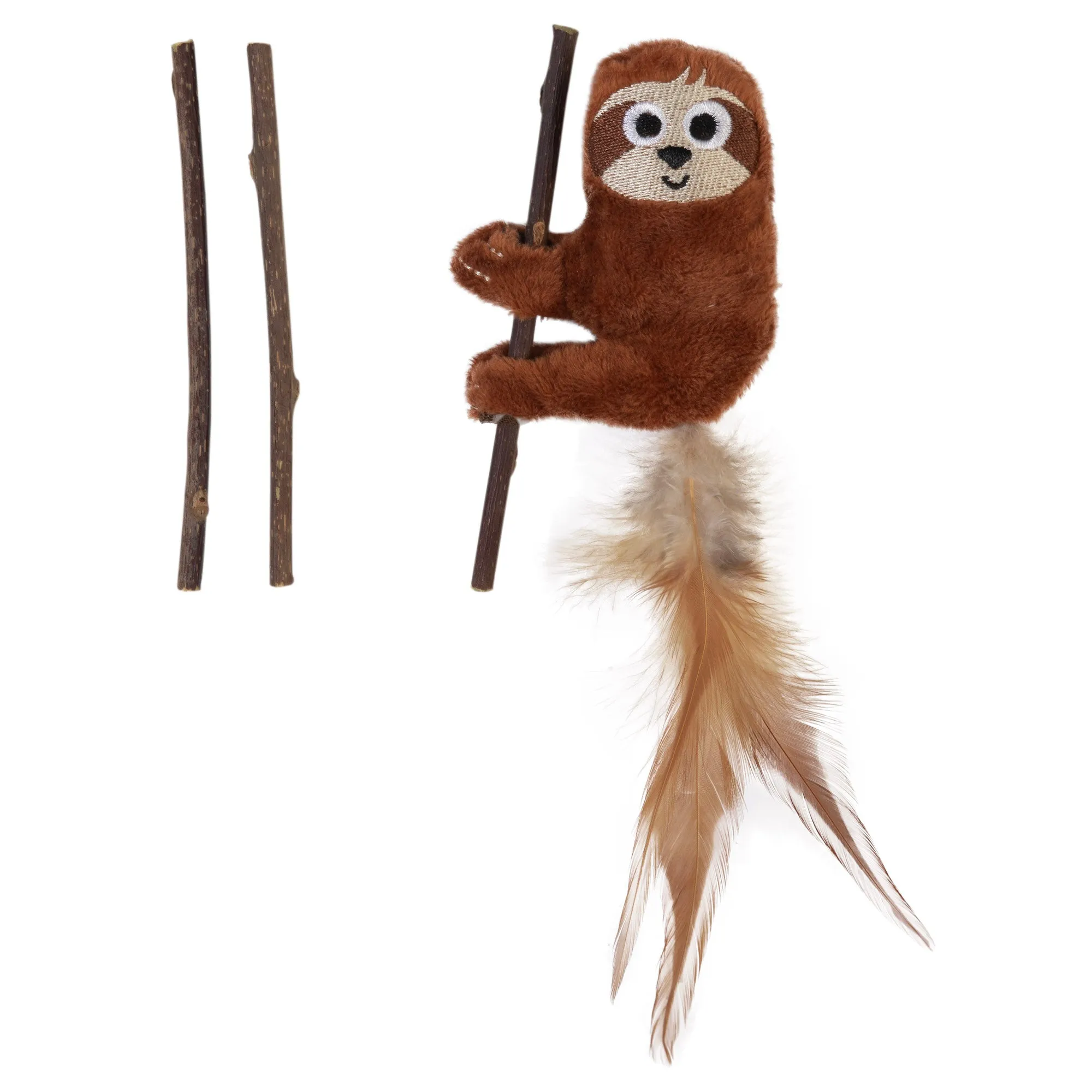 MAD CAT Sloth with Silvervine Cat Toy