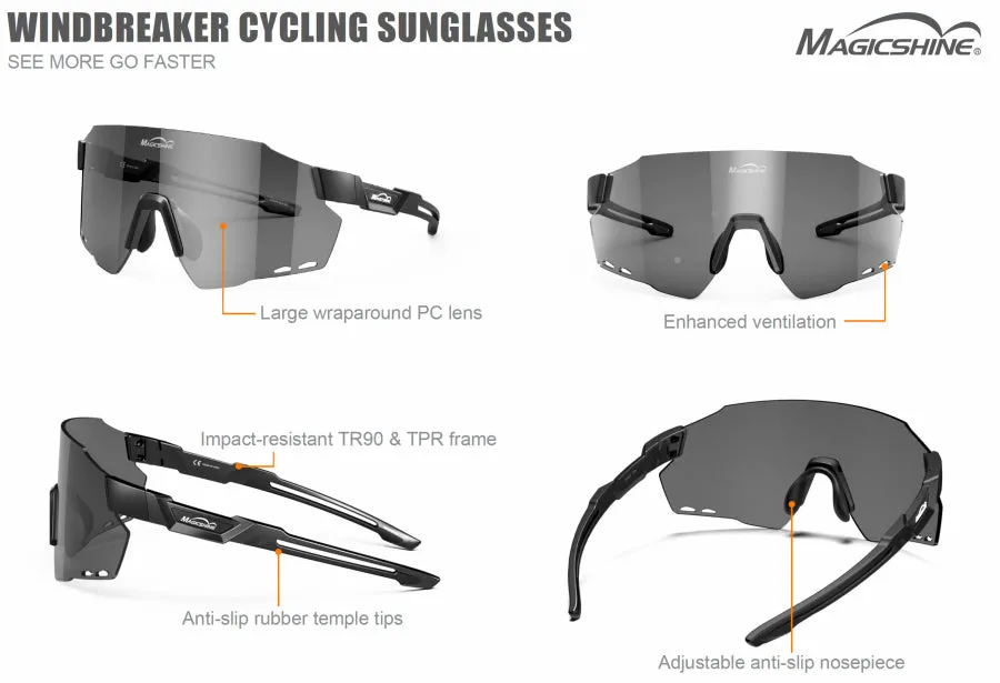 Magicshine Windbreaker Classic Sunglasses