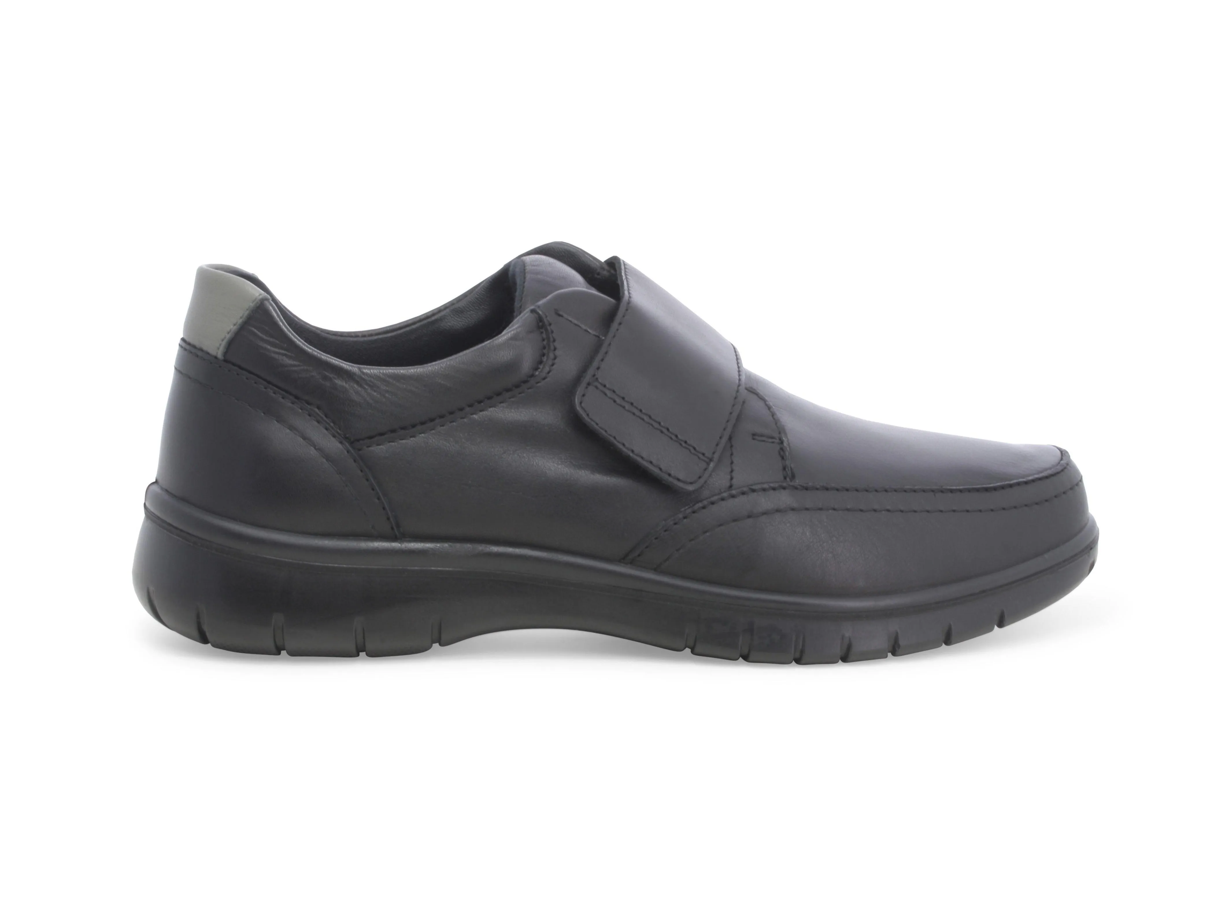 Melluso Scarpe Uomo Comfort Chiusura con Strappo in Pelle