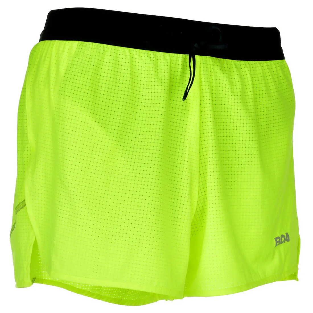 Men's Aeropro 3" Half Split Shorts- Neon Yellow