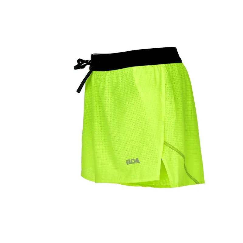 Men's Aeropro 3" Half Split Shorts- Neon Yellow