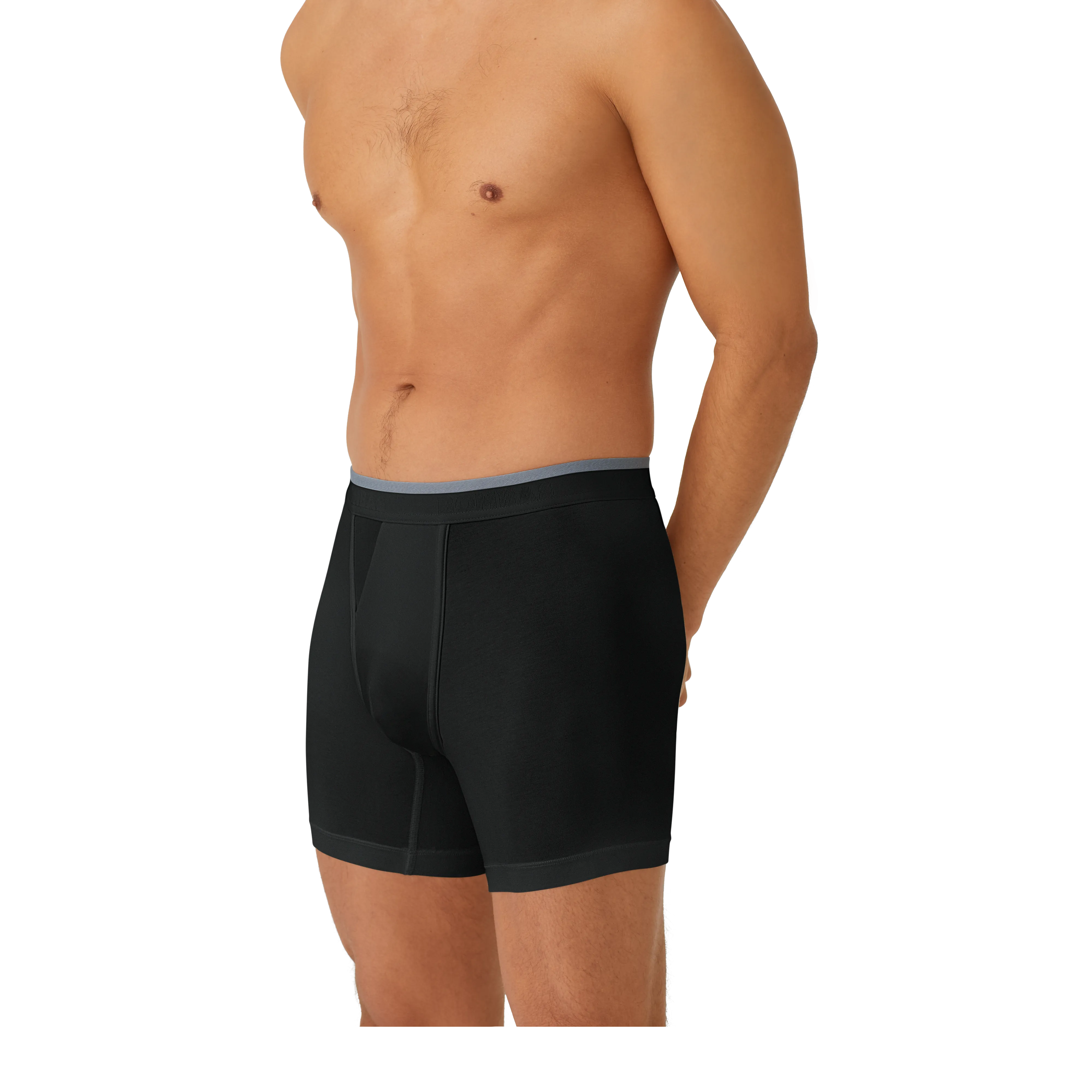 Men's Cotton Modal Blend Boxer Brief 6-Pack