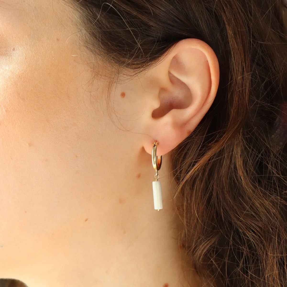 Mother of Pearl Hoops | Wholesale