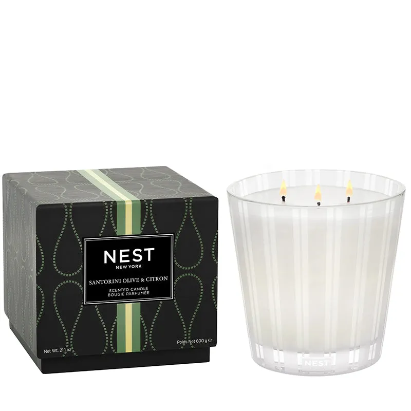 NEST FRAGRANCES | Santorini Olive & Citron Candle