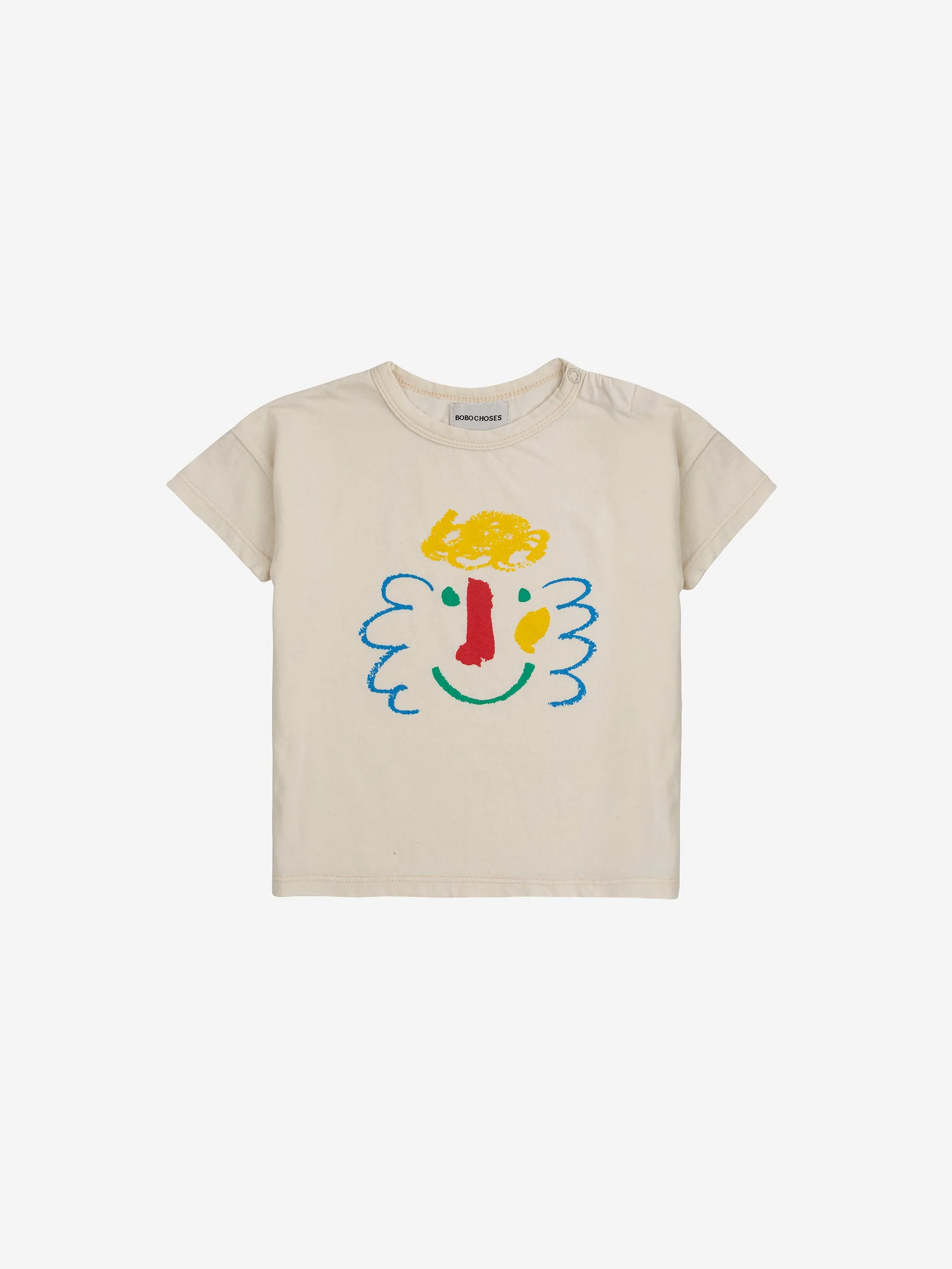 NEW Bobo Choses BABY | Baby Happy Mask T-shirt