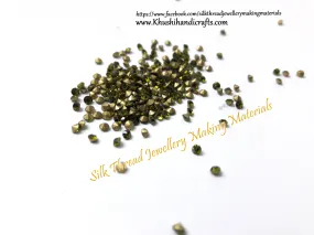 Olive Green Rhinestone/ Rhinestones 2mm