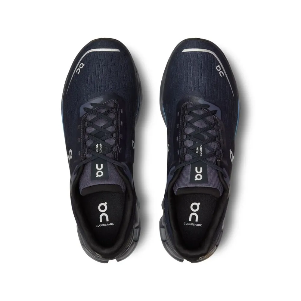 On Men's Cloudspark - Black/Blueberry