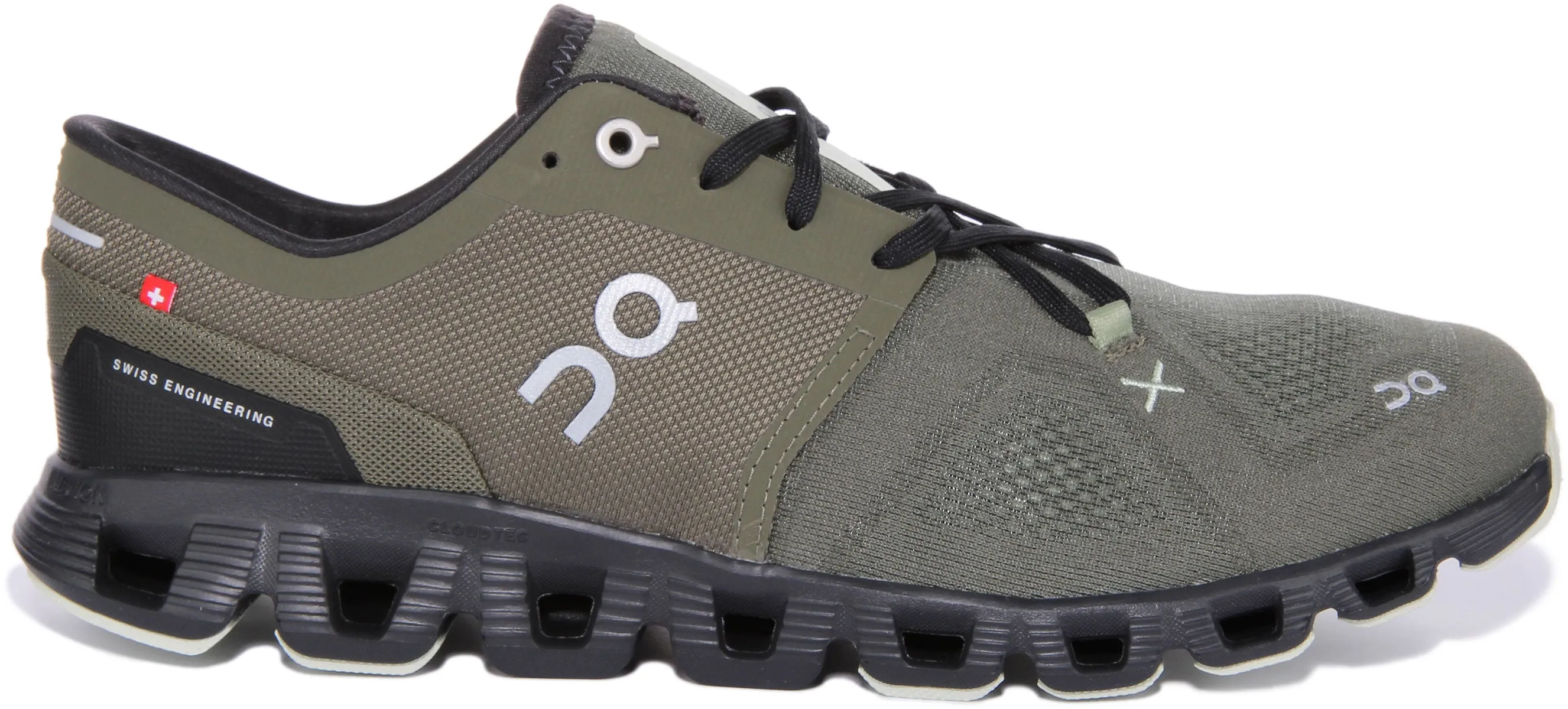 On Running Cloud X 3 In Olive For Men