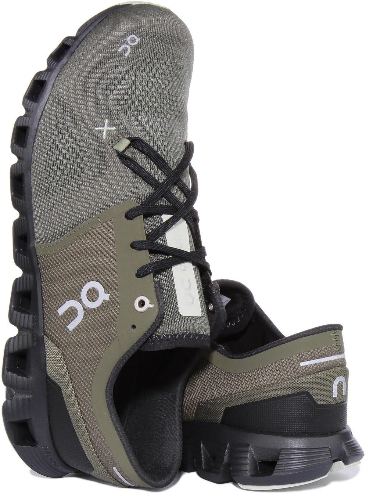 On Running Cloud X 3 In Olive For Men