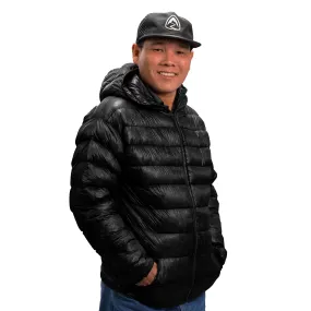 OVERSTOCK - Goose Down Jacket - Extra Large - Black