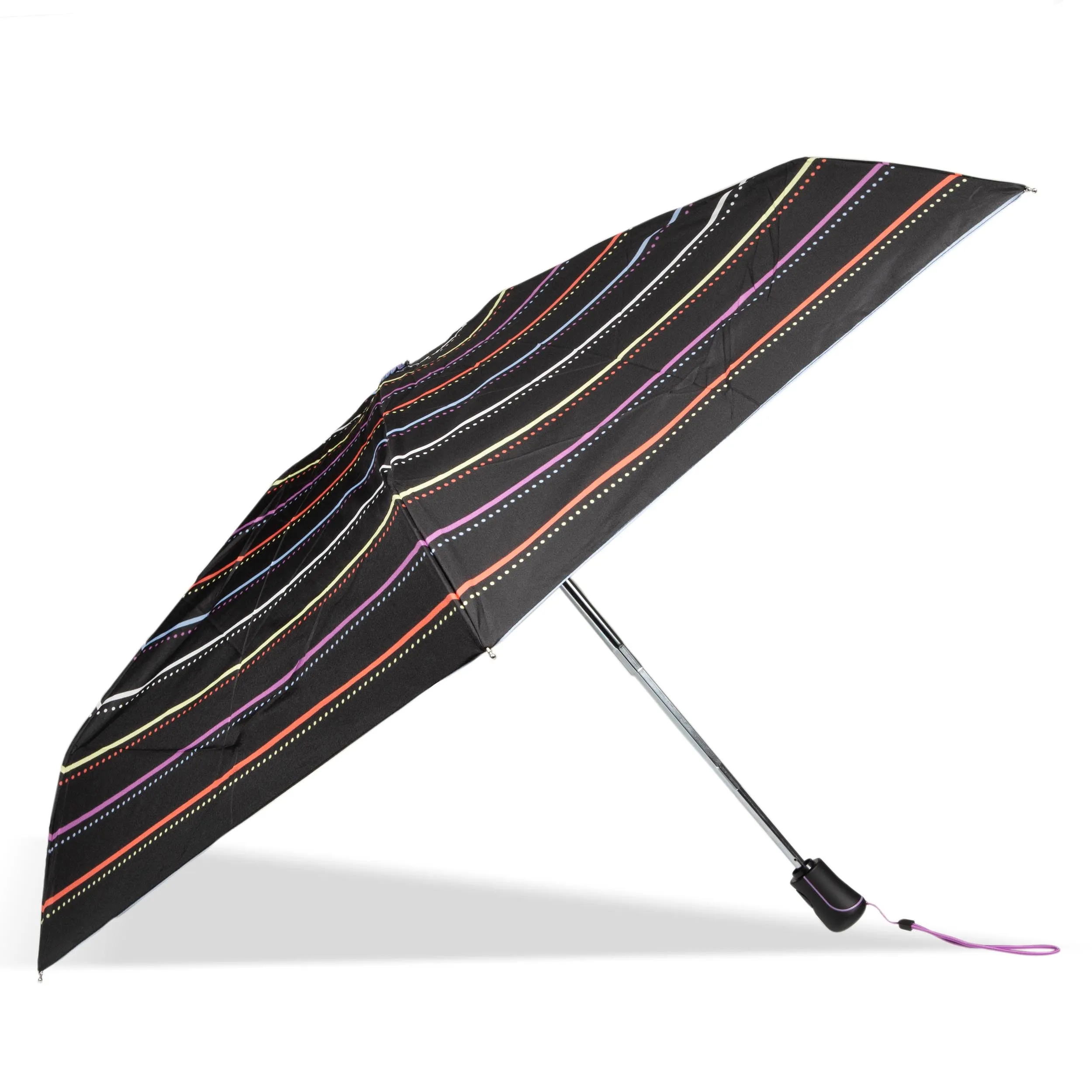 Parapluie Mini Auto Rayure Solar