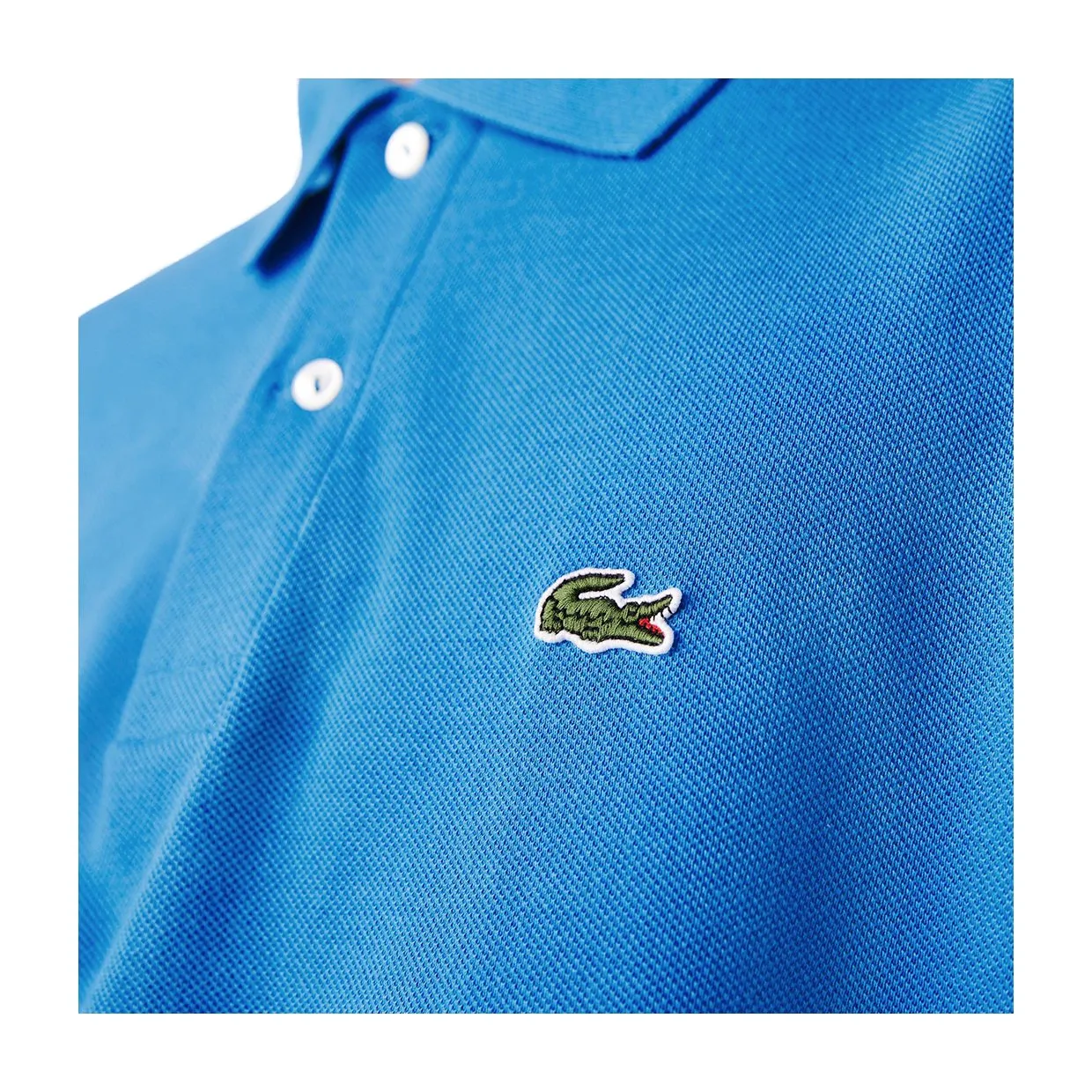 Polo Lacoste Classic Fit Azzurro