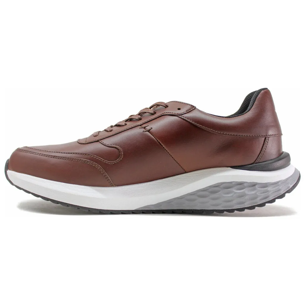 Porto II Polished Leather Men's Low-Top Sneakers