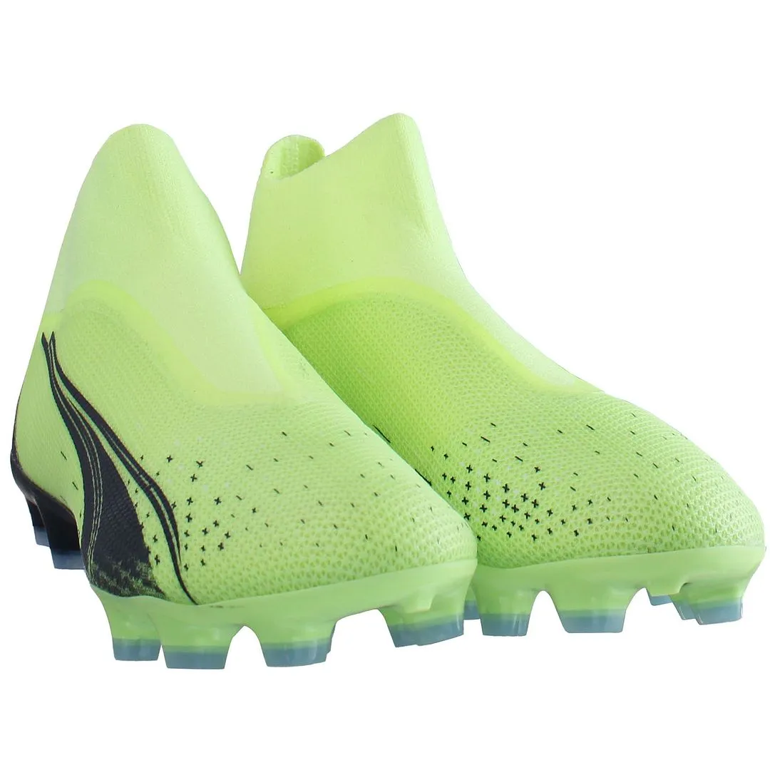 Puma Ultra Match  LL FG/AG Green Mens Football Boots