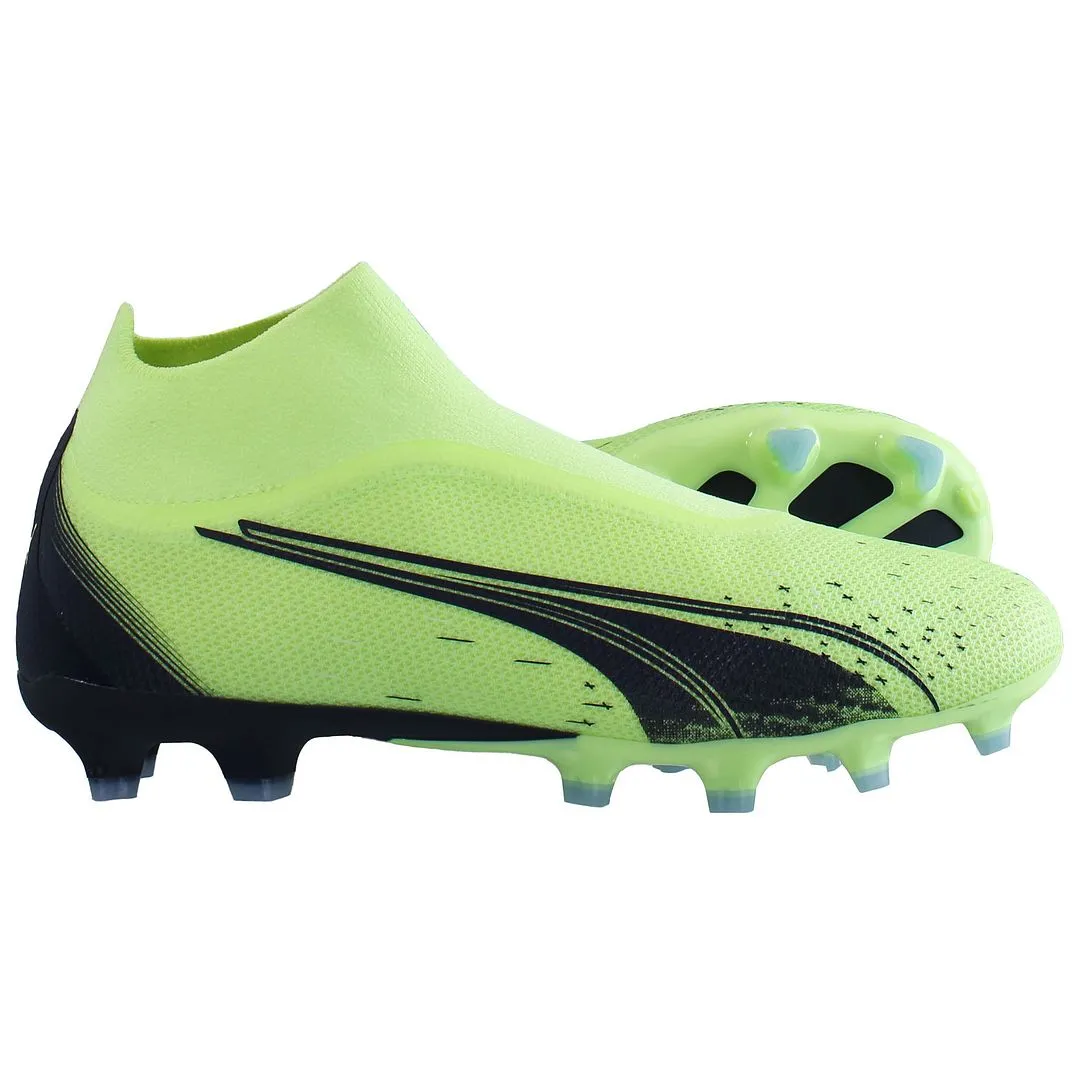 Puma Ultra Match  LL FG/AG Green Mens Football Boots