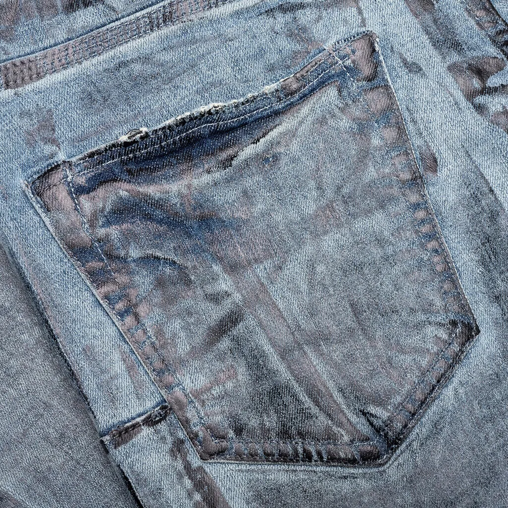 Purple Denim P001 - Indigo X Ray Black Foil