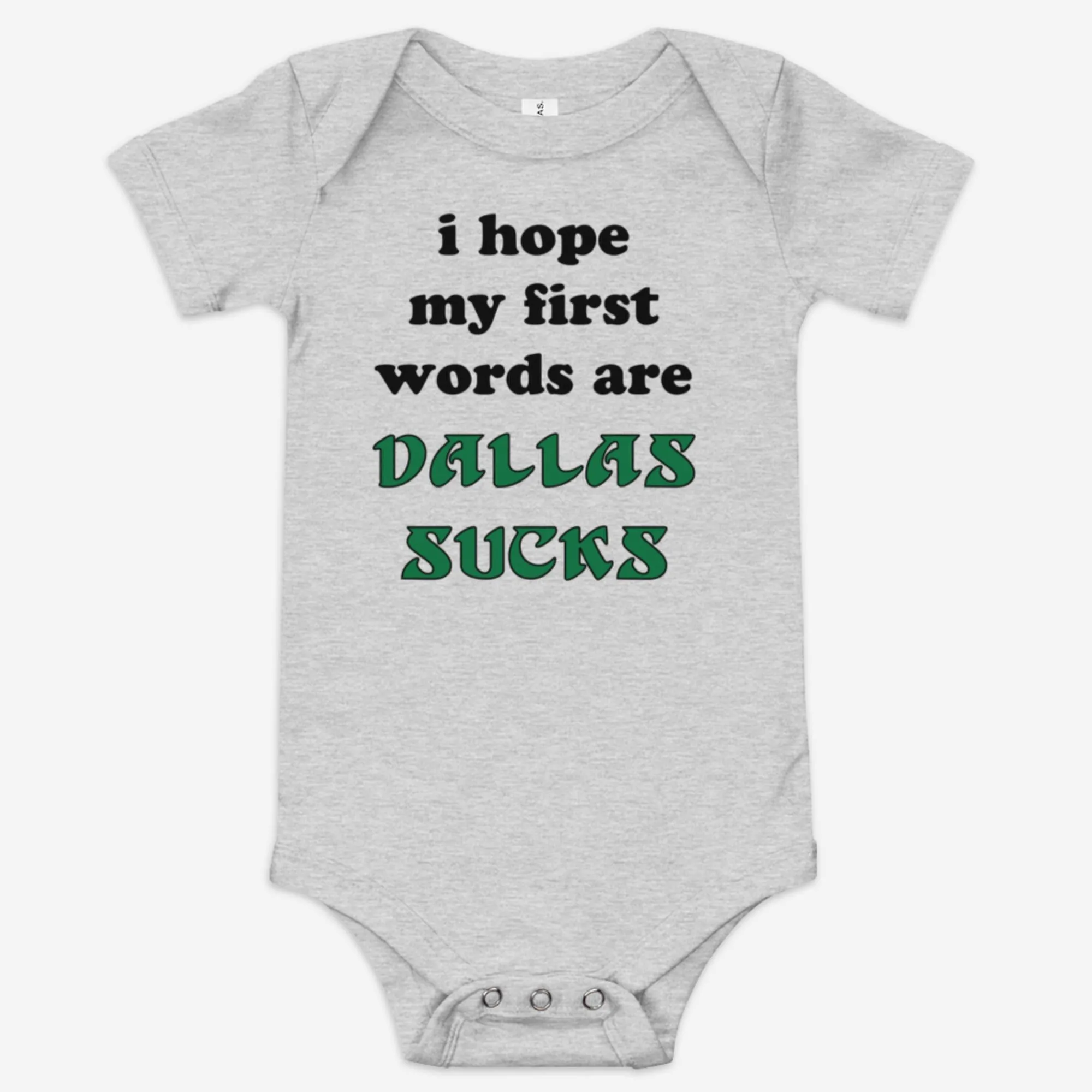 "Philly Baby's First Words" Baby Onesie