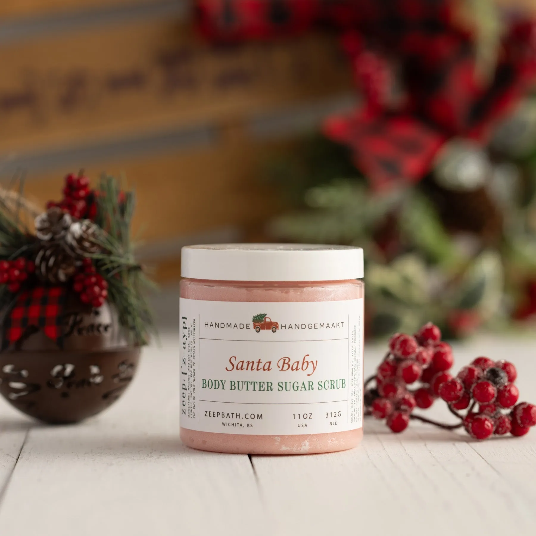 Santa Baby Body Butter Sugar Scrub