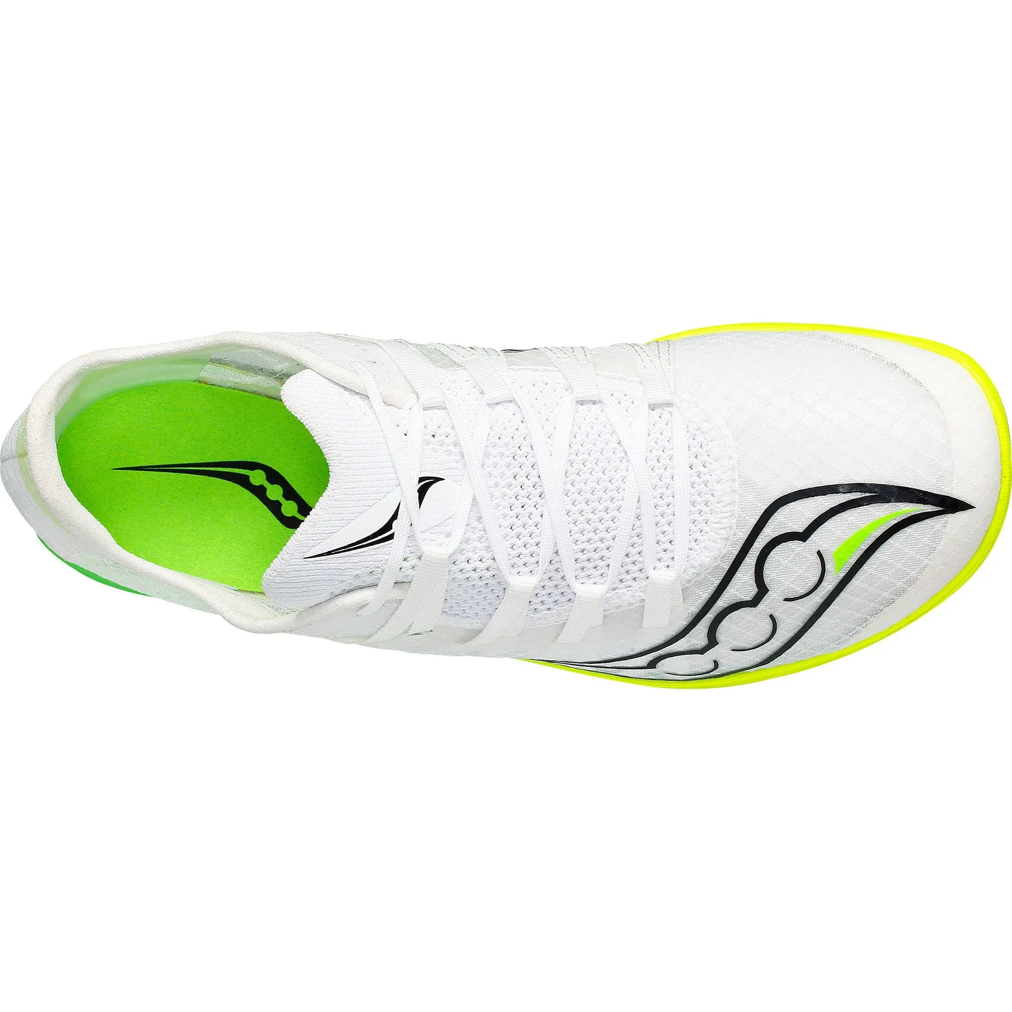 Saucony Terminal VT Womens Running Spikes - White