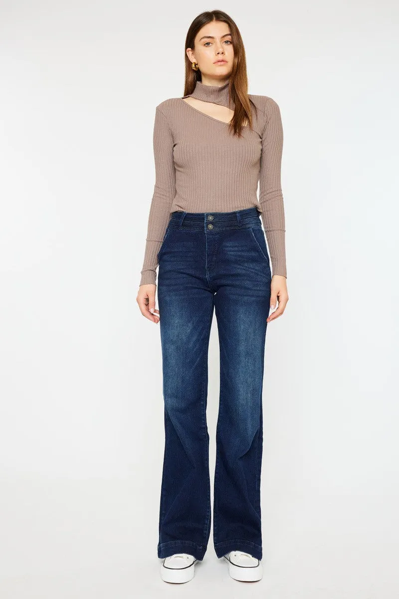 Saylor Dark Denim Trouser Jean