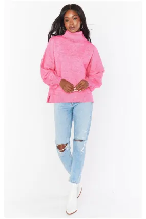 Show Me Your Mumu Chester Hot Pink Knit Jumper