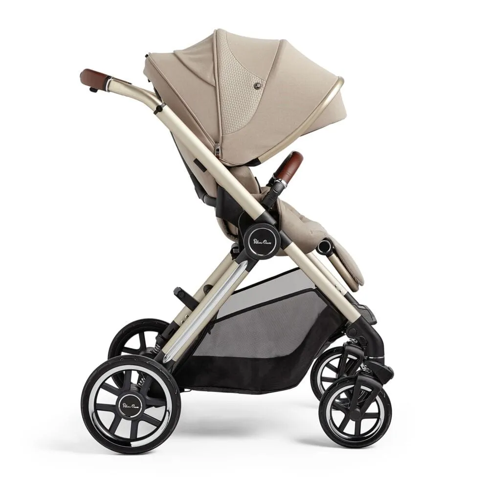 Silver Cross Reef Pushchair with Newborn Pod - Stone