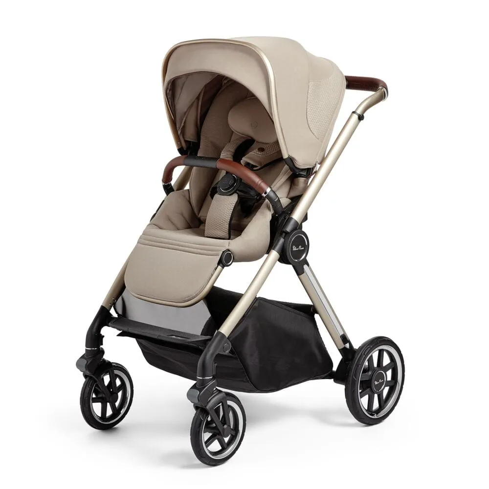 Silver Cross Reef Pushchair with Newborn Pod - Stone