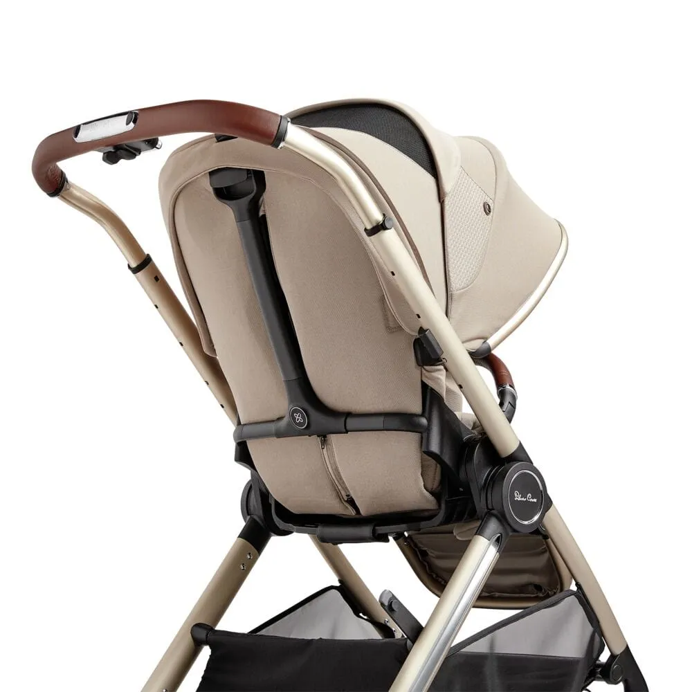 Silver Cross Reef Pushchair with Newborn Pod - Stone