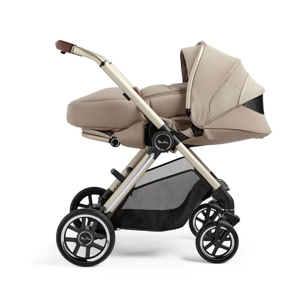 Silver Cross Reef Pushchair with Newborn Pod - Stone