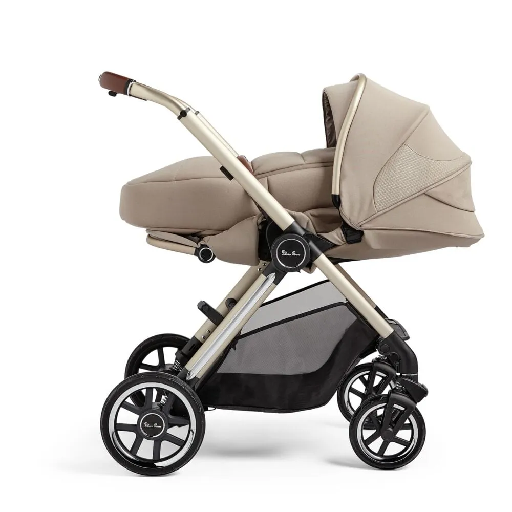 Silver Cross Reef Pushchair with Newborn Pod - Stone