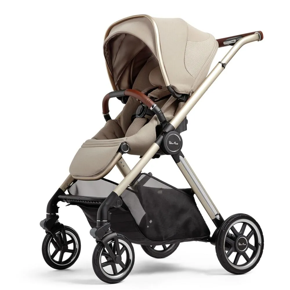 Silver Cross Reef Pushchair with Newborn Pod - Stone